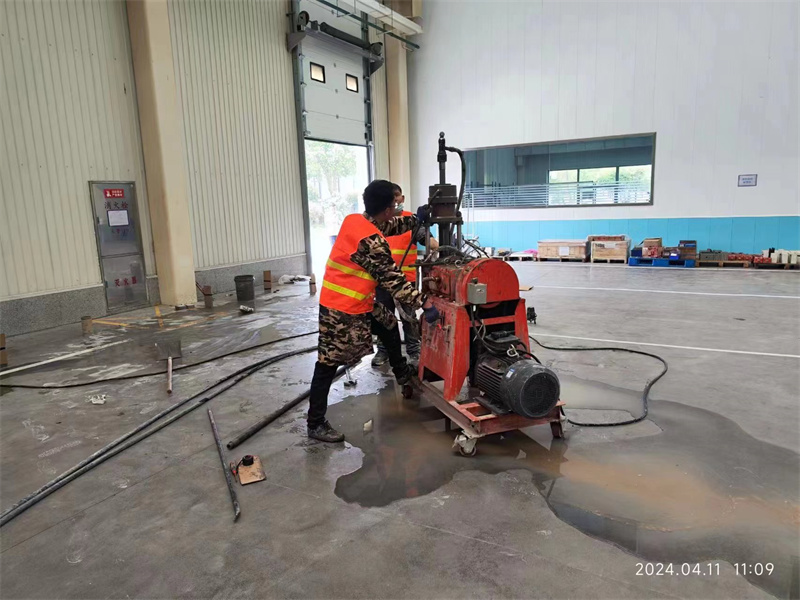 文县厂房地面下沉塌陷注浆加固施工